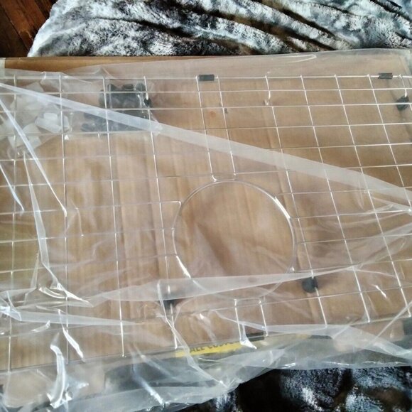 🎉Serene Valley 25 1/4x 12 1/2" Think Grid Rear Drain Corner Radius 1 1/2 In - Picture 5 of 7